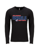 Oklahoma Angels 18U Softball Bold - Tri-Blend Long Sleeve