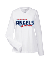 Oklahoma Angels 18U Softball Bold - Womens Performance Longsleeve