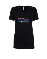 Oklahoma Angels 18U Softball Bold - Womens V-Neck
