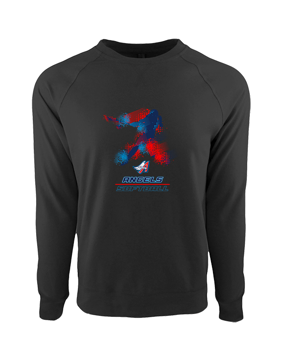 Oklahoma Angels 18U Softball Hitter - Crewneck Sweatshirt