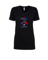 Oklahoma Angels 18U Softball Hitter - Womens Vneck