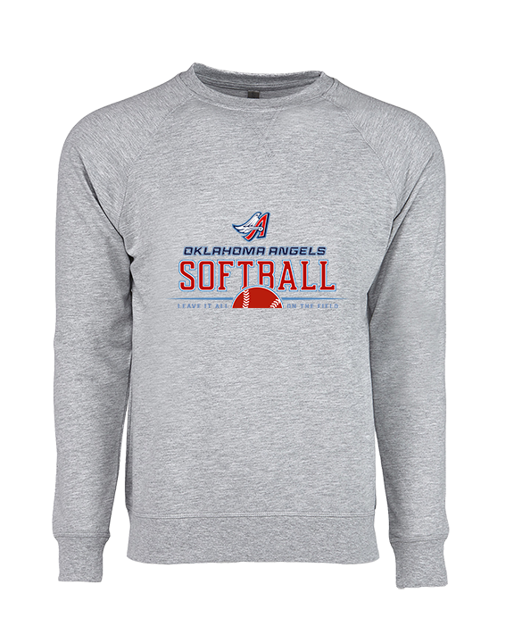 Oklahoma Angels 18U Softball Leave it all on the field - Crewneck Sweatshirt