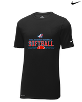 Oklahoma Angels 18U Softball Leave it all on the field - Mens Nike Cotton Poly Tee