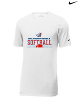 Oklahoma Angels 18U Softball Leave it all on the field - Mens Nike Cotton Poly Tee