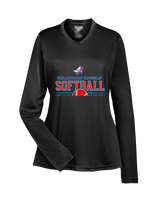 Oklahoma Angels 18U Softball Leave it all on the field - Womens Performance Longsleeve