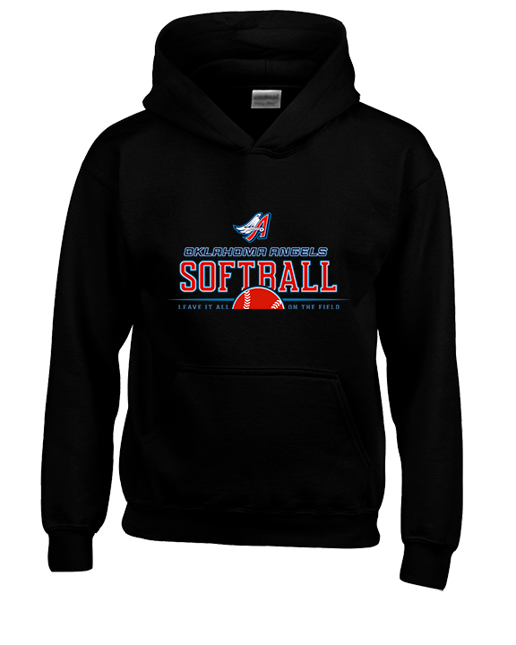 Oklahoma Angels 18U Softball Leave it all on the field - Youth Hoodie