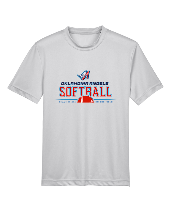 Oklahoma Angels 18U Softball Leave it all on the field - Youth Performance Shirt