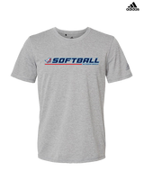 Oklahoma Angels 18U Softball Lines - Mens Adidas Performance Shirt