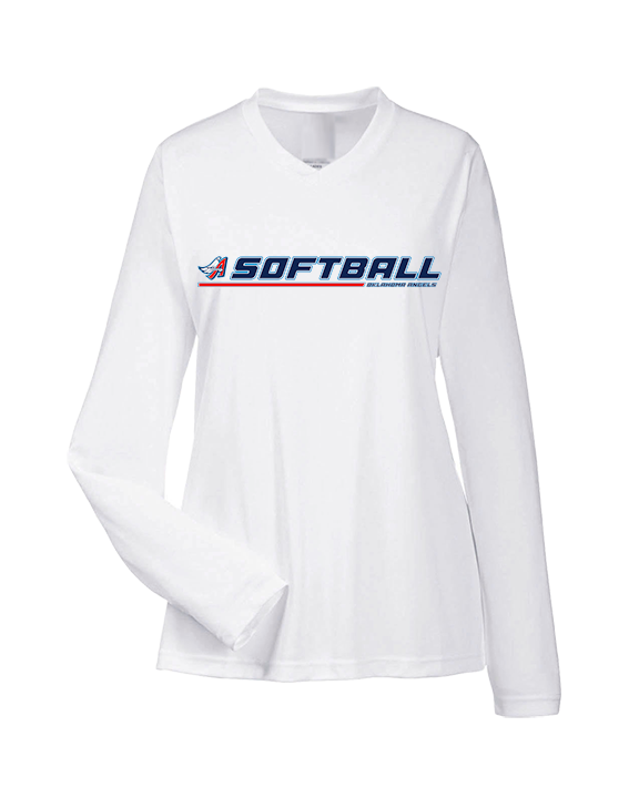 Oklahoma Angels 18U Softball Lines - Womens Performance Longsleeve