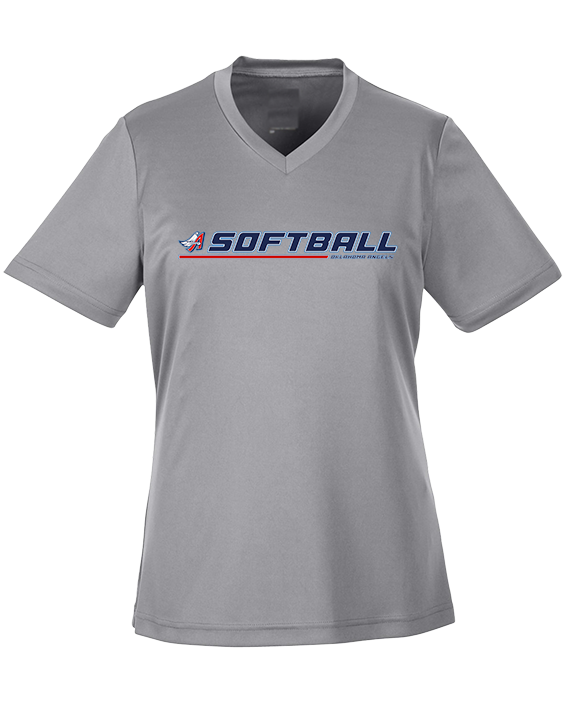 Oklahoma Angels 18U Softball Lines - Womens Performance Shirt