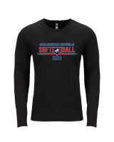 Oklahoma Angels 18U Softball - Tri-Blend Long Sleeve