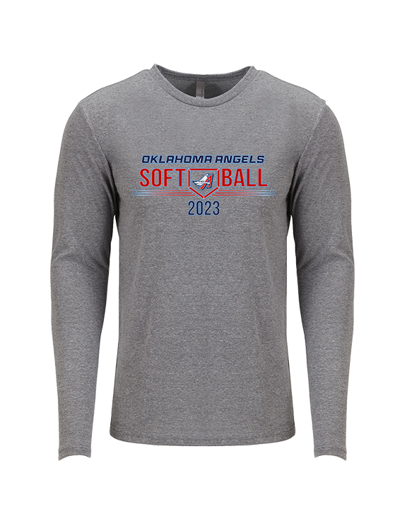 Oklahoma Angels 18U Softball - Tri-Blend Long Sleeve