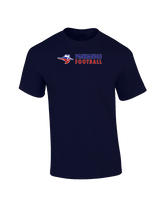 Oklahoma Panhandle State University Football Basic - Cotton T-Shirt
