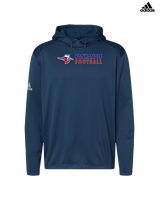 Oklahoma Panhandle State University Football Basic - Mens Adidas Hoodie
