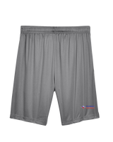Oklahoma Panhandle State University Football Basic - Mens Training Shorts with Pockets