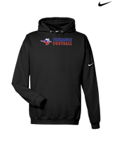 Oklahoma Panhandle State University Football Basic - Nike Club Fleece Hoodie