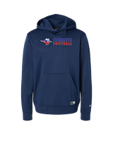 Oklahoma Panhandle State University Football Basic - Oakley Performance Hoodie