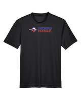 Oklahoma Panhandle State University Football Basic - Youth Performance Shirt