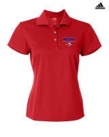 Oklahoma Panhandle State University Football Border - Adidas Womens Polo