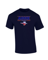 Oklahoma Panhandle State University Football Border - Cotton T-Shirt