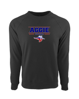 Oklahoma Panhandle State University Football Border - Crewneck Sweatshirt