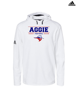 Oklahoma Panhandle State University Football Border - Mens Adidas Hoodie