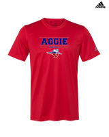 Oklahoma Panhandle State University Football Border - Mens Adidas Performance Shirt