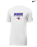 Oklahoma Panhandle State University Football Border - Mens Nike Cotton Poly Tee