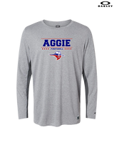 Oklahoma Panhandle State University Football Border - Mens Oakley Longsleeve