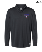 Oklahoma Panhandle State University Football Border - Mens Oakley Quarter Zip