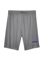 Oklahoma Panhandle State University Football Border - Mens Training Shorts with Pockets