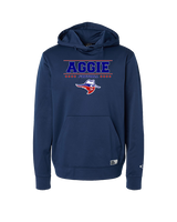 Oklahoma Panhandle State University Football Border - Oakley Performance Hoodie