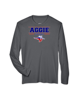 Oklahoma Panhandle State University Football Border - Performance Longsleeve