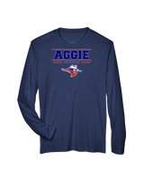 Oklahoma Panhandle State University Football Border - Performance Longsleeve