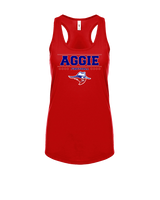 Oklahoma Panhandle State University Football Border - Womens Tank Top