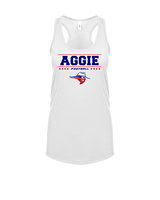 Oklahoma Panhandle State University Football Border - Womens Tank Top
