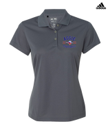Oklahoma Panhandle State University Football Curve - Adidas Womens Polo