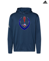Oklahoma Panhandle State University Football Full Fball - Mens Adidas Hoodie