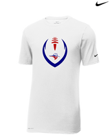 Oklahoma Panhandle State University Football Full Fball - Mens Nike Cotton Poly Tee
