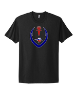 Oklahoma Panhandle State University Football Full Fball - Mens Select Cotton T-Shirt