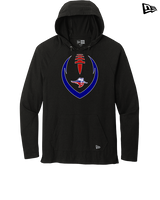 Oklahoma Panhandle State University Football Full Fball - New Era Tri-Blend Hoodie