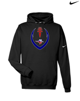 Oklahoma Panhandle State University Football Full Fball - Nike Club Fleece Hoodie