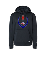 Oklahoma Panhandle State University Football Full Fball - Oakley Performance Hoodie
