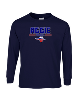 Oklahoma Panhandle State University Football Keen - Cotton Longsleeve