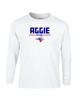 Oklahoma Panhandle State University Football Keen - Cotton Longsleeve