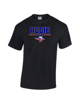 Oklahoma Panhandle State University Football Keen - Cotton T-Shirt
