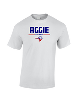 Oklahoma Panhandle State University Football Keen - Cotton T-Shirt