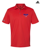 Oklahoma Panhandle State University Football Keen - Mens Adidas Polo