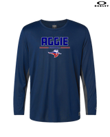 Oklahoma Panhandle State University Football Keen - Mens Oakley Longsleeve
