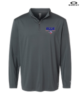 Oklahoma Panhandle State University Football Keen - Mens Oakley Quarter Zip